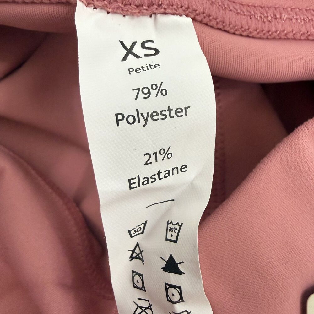 HALARA High Waist Yoga Bootcut Flare Legging XS Petite Pink Back Pocket NWT B85 - Picture 6 of 6